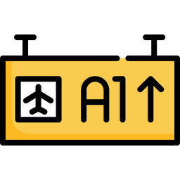 Airport sign  Icon