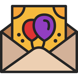 Birthday card  Icon