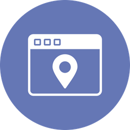 Online Location  Icon