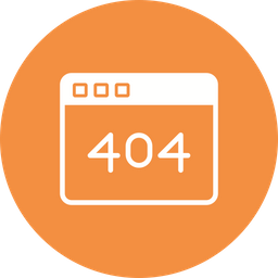 404 Error  Icon