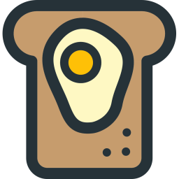 Egg, Sandwich  Icon