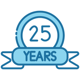 25 Anniversary  Icon