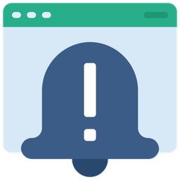 Browser Alert  Icon