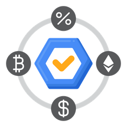 Defi Decentralised Finance  Icon