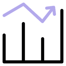 Gráfico de análise  Ícone