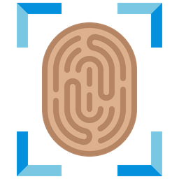 Biometric Scan  Icon