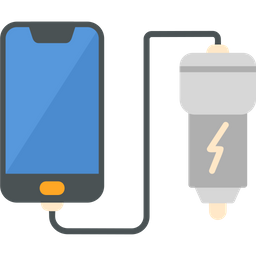 Car phone charging  Icon