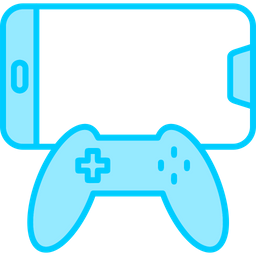 Joystick and mobile  Icon