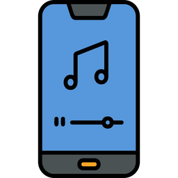 Mobile music player  Icon