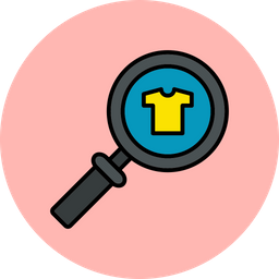 Cloth search  Icon