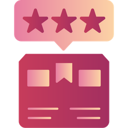 Delivery box rating  Icon