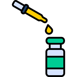 Dropper health care eyedropper pipette  Icon