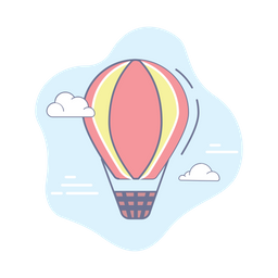 Hot Air Ballon  Icon