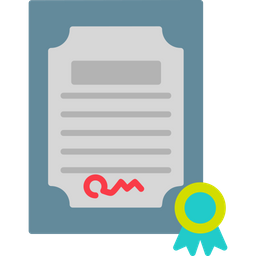 Certificate  Icon