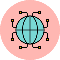 Digtal world  Icon