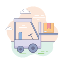 Forklift Truck  Icon