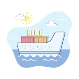 Cargo Ship  Icon