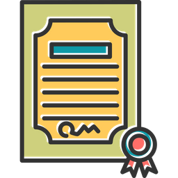 Certificate  Icon