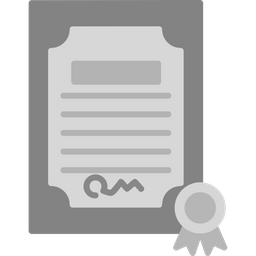 Certificate  Icon