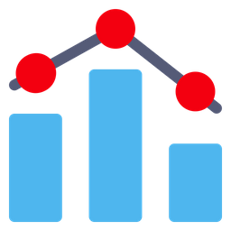 Gráfico analítico  Ícone