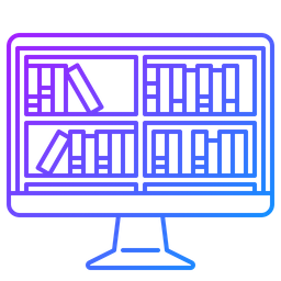 Digital library  Icon