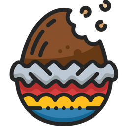 Chocolate egg  Icon