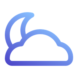 Cloudy Night  Icon