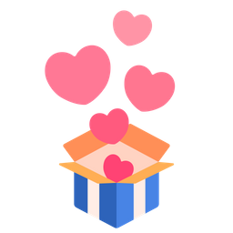 Gift heart  Icon