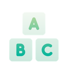 Abc Cube  Icon