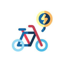 Electric Cycle  Icon