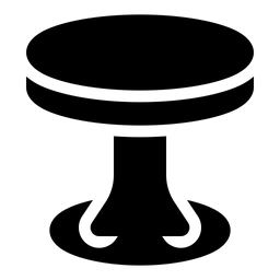 Kreis tisch  Symbol