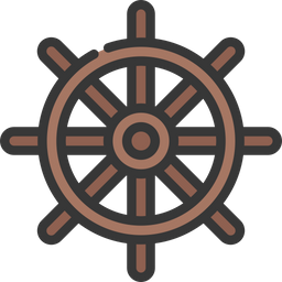 Boat Wheel  Icon