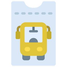 Bus Ticket  Icon