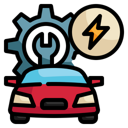 Charging Car  Icon