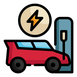 Charging Car  Icon