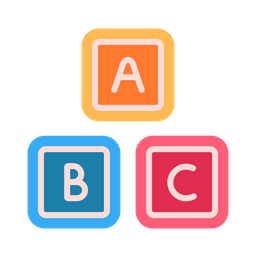 Alphabet toy  Icon