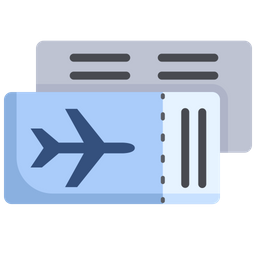 Flight Ticket  Icon