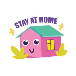 Stay At Home  Icon