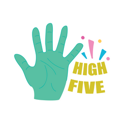 High Five  Icon