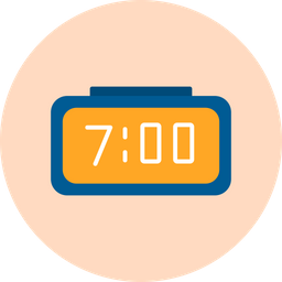 Digital clock  Icon