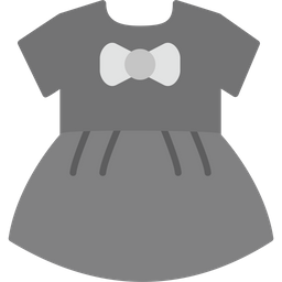 Baby-Mädchen-Kleid  Symbol