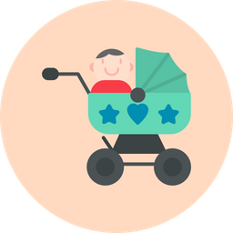 Baby cart  Icon