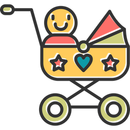 Baby cart  Icon