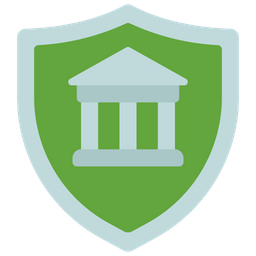 Banksicherheit  Symbol