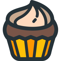 Sahne, Cupcake  Symbol