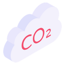 Carbon Dioxide  Icon