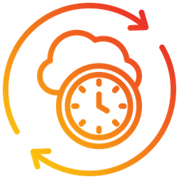 Cloud Processing  Icon