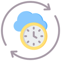 Cloud Processing  Icon