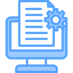 Content Management System  Icon