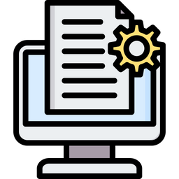 Content Management System  Icon